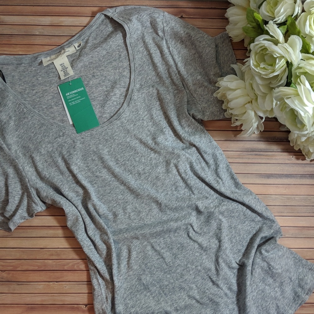 H&M Scoop Neck Basic Tee